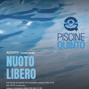 NUOTO LIBERO AGOSTO